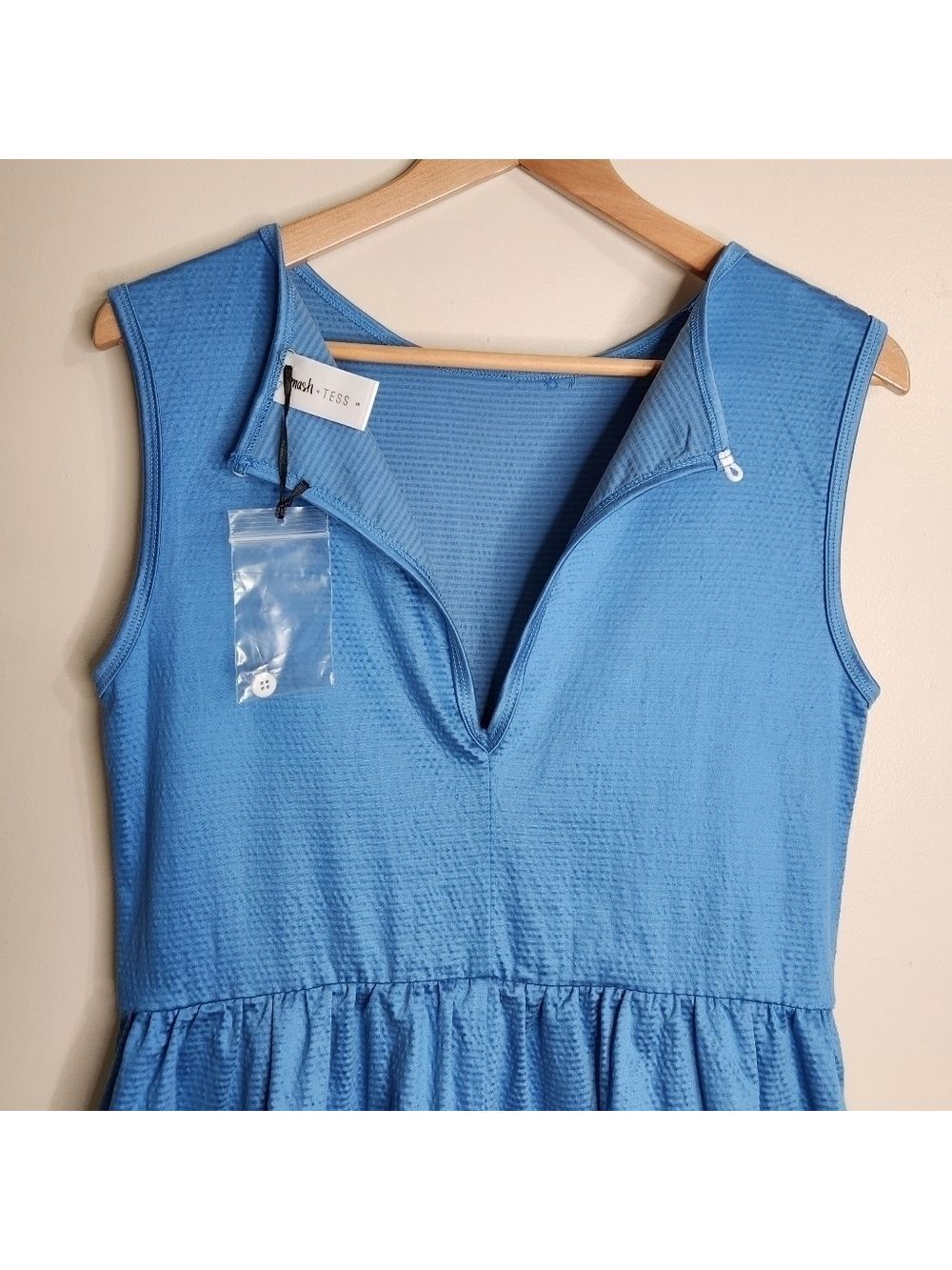 Smash + Tess Bubbly Blue Universal Shorty Romper Size S NWOT - Picture 9 of 14